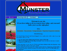 Tablet Screenshot of munsterflowerbulbs.com